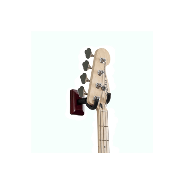 Gator Frameworks GFW-GTR-HNGRCHR Supporto a muro per chitarra con piastra ciliegio<br>