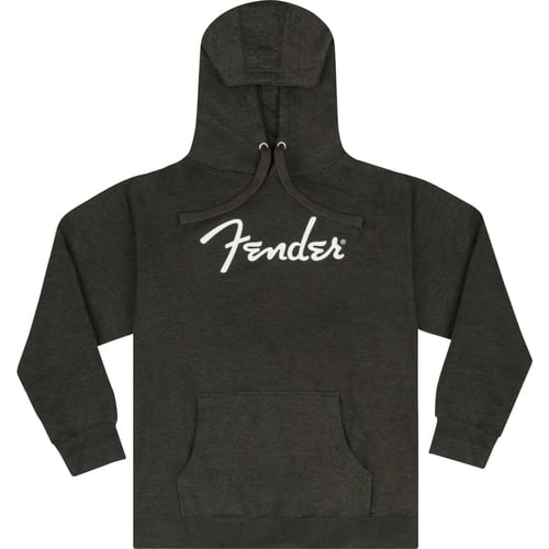 Felpa Fender Spaghetti Logo Gray Heather, XL