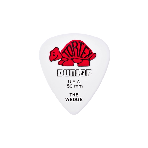 Dunlop 424R Tortex Wedge Red .50
