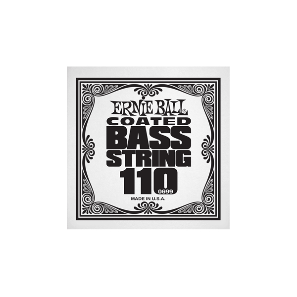 Ernie Ball 0699 Coated Nickel Wound Bass .110