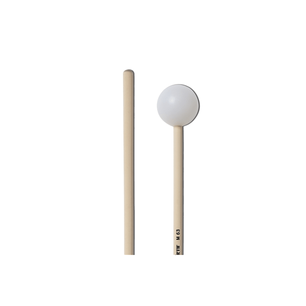 Vic Firth M63 - Corpsmaster Keyboard Mallets Series - Medium/Poly