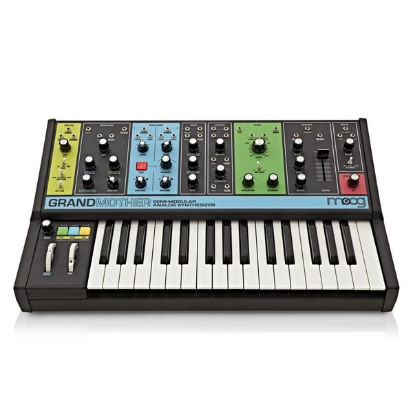 MOOG MUSIC IND. MOOG GRANDMOTHER SINTETIZZATORE ANALOGICO SEMI-MODULARE CON ARPEGGIATORE SEQUENCER RIVERBERO A MOLLA