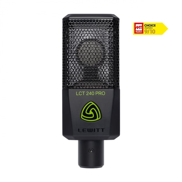 LEWITT Microfono per home recording Value Pack Nero