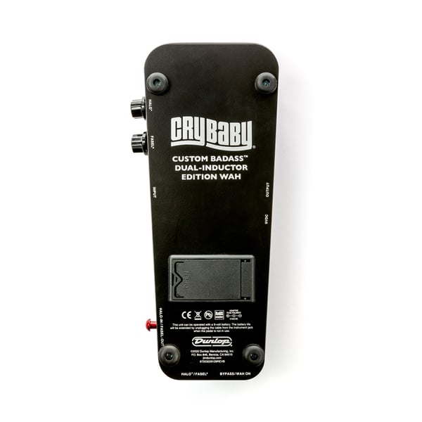 Dunlop GCB65 Cry Baby Custom Badass Dual-Inductor Edition Wah