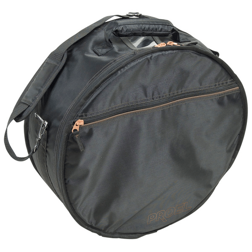 PROEL STAGE Borsa professionale per rullante 5.5 x 14 (altezza e diametro), in robusto nylon 420D antistrappo. Imbottitura 10 mm. Disponibile in colore nero.