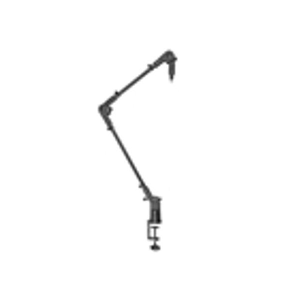 Gator Frameworks GFWMICBCBM0500 - Asta microfonica broadcast con profilo alleggerito