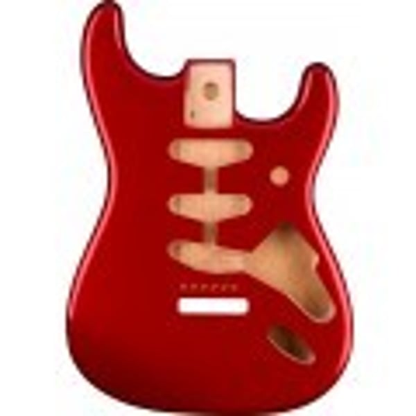 FENDER Corpo in ontano Stratocaster® SSS Classic Series 60's, Candy Apple Red. Modello 0998003709