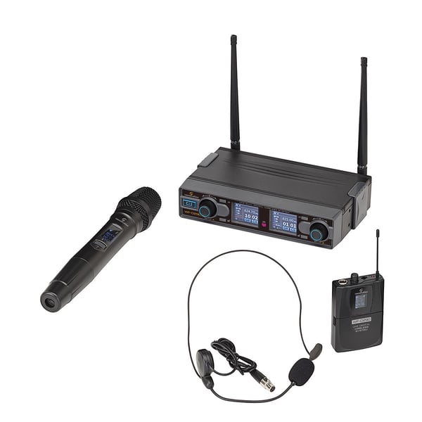 SOUNDSATION Radiomicrofono UHF Digitale Doppio. Modello WF-D290HP MKII