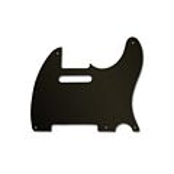 SOUNDSATION PARTS Mascherina per Chitarra Telecaster, Monostrato, Black