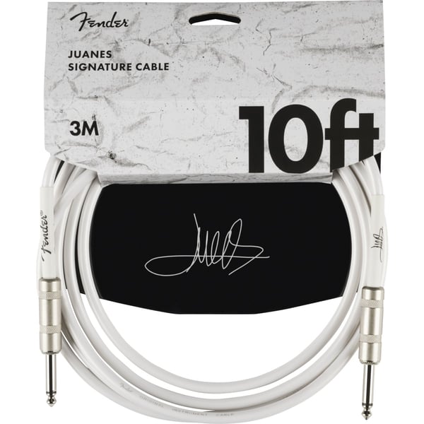 FENDER Cavo per strumenti Juanes 3 mt, Luna White