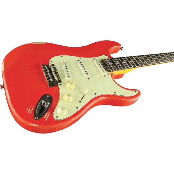 Eko Guitars S-300 Relic Fiesta Red
