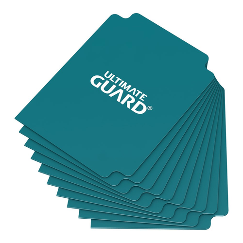 Ultimate Guard Card Dividers Tarjetas Separadoras para Cartas Tamaño Estándar Gasolina Azul (10)