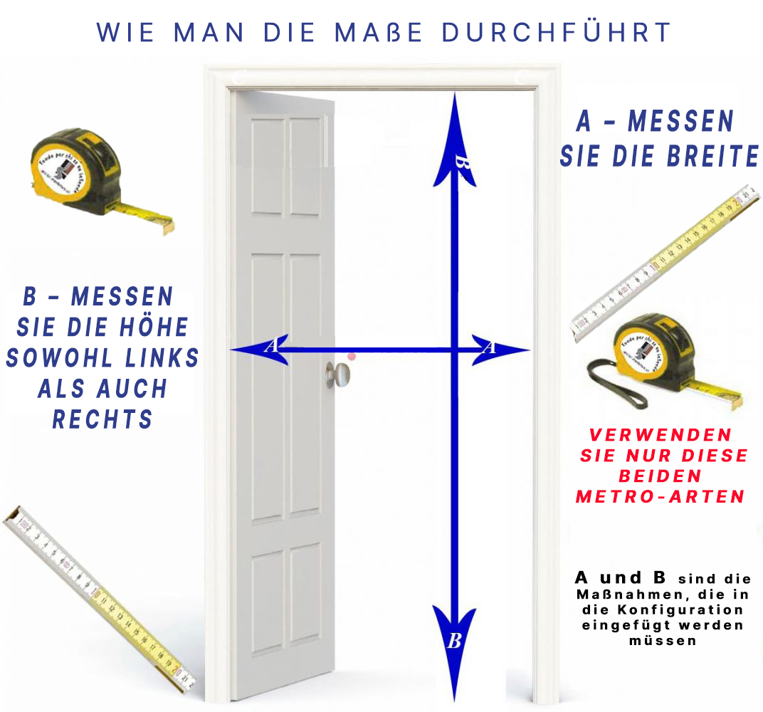 Maßgeschneiderte Innenfalttür aus PVC ohne Glas, Modell Horizon